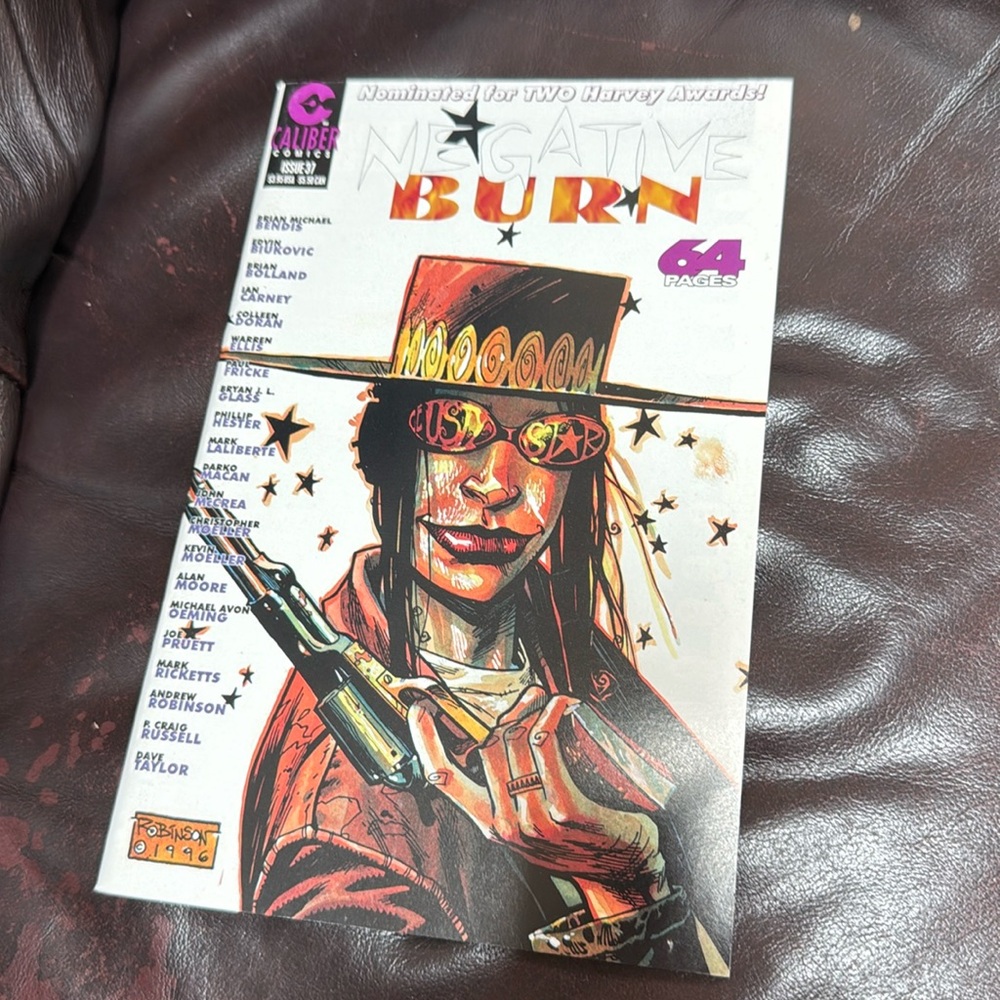 Negative Burn Comic Book, issue 37, 1996